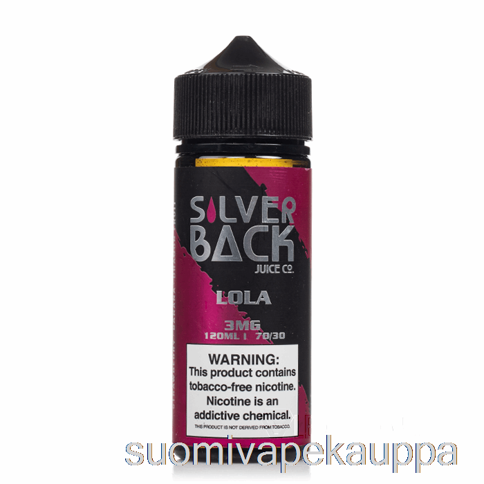 Vape Netistä Lola - Silverback Juice Co. - 120 Ml 0 Mg